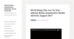 Desktop Screenshot of adrianbriencars.com.au